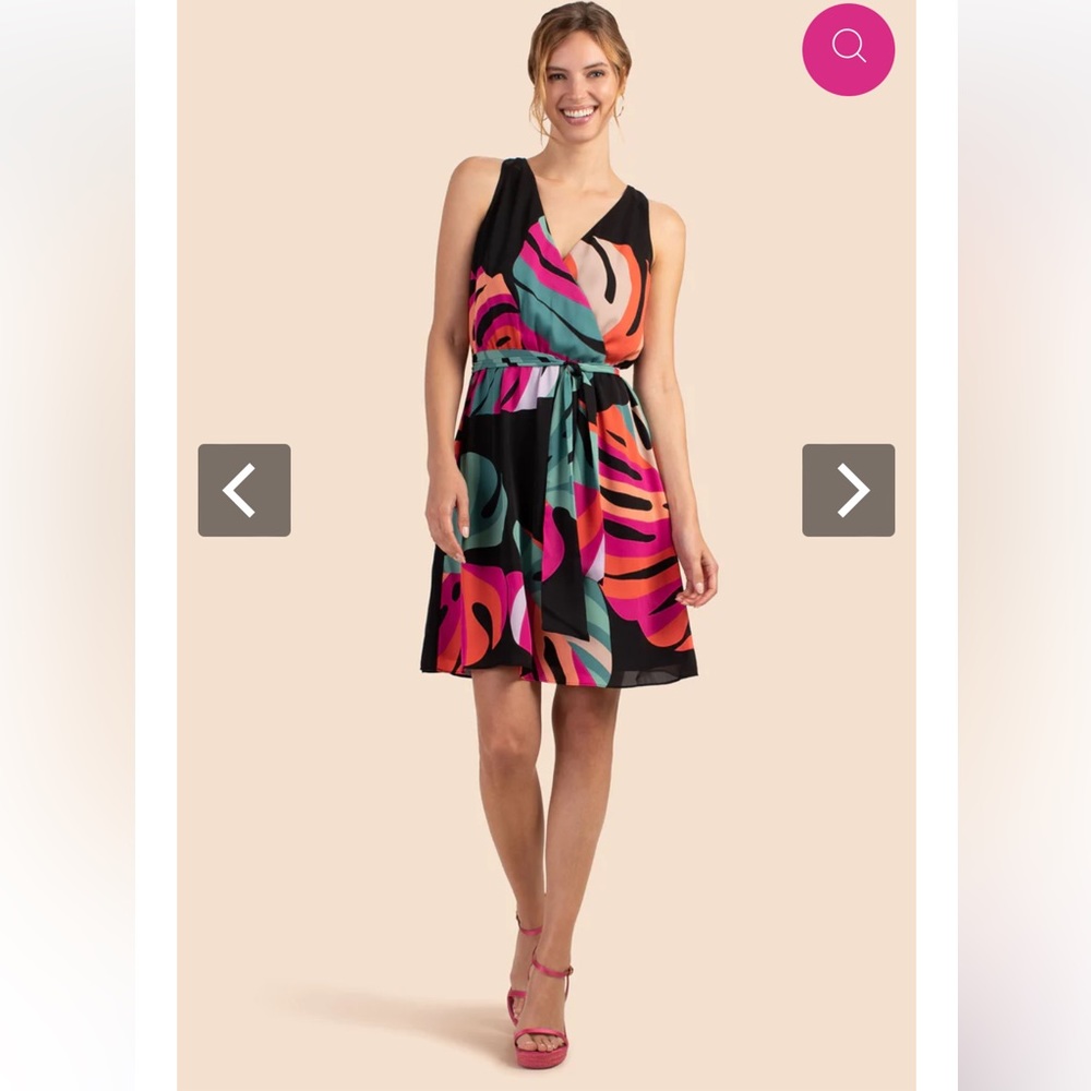 🔥NEW TRINA TURK PLANETARY DRESS . Sz Xs  NWT